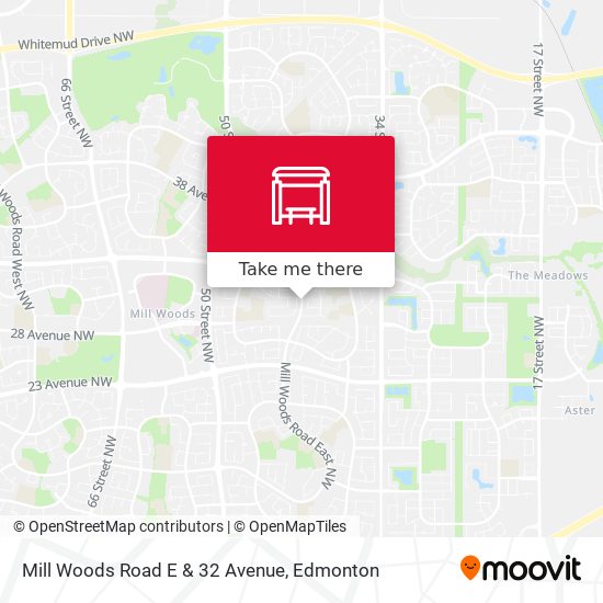 Mill Woods Road E & 32 Avenue plan