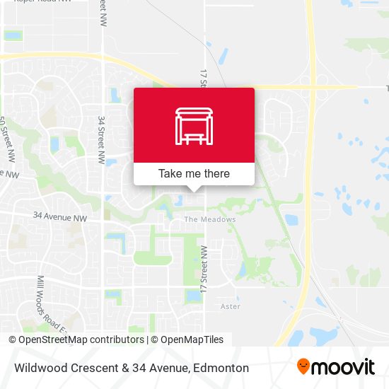 Wildwood Crescent & 34 Avenue plan