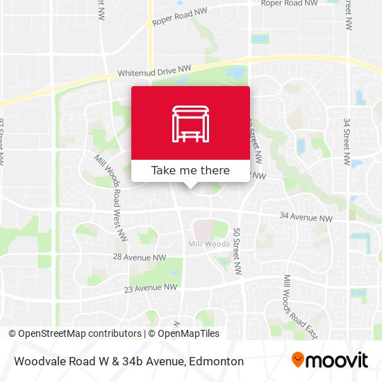 Woodvale Road W & 34b Avenue plan