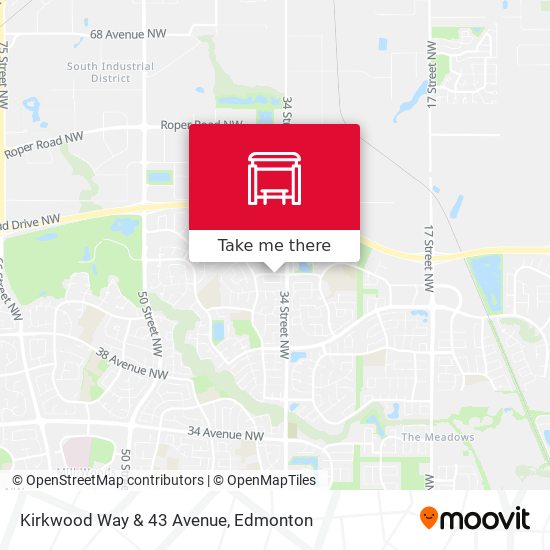 Kirkwood Way & 43 Avenue plan
