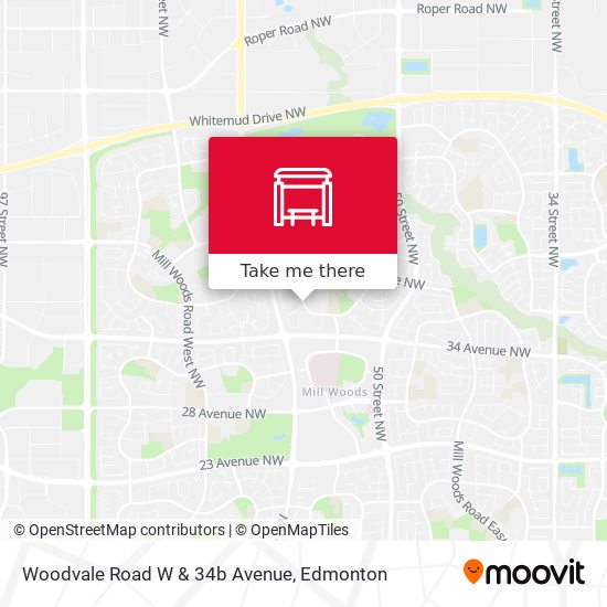 Woodvale Road W & 34b Avenue plan
