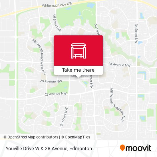 Youville Drive W & 28 Avenue map