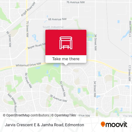 Jarvis Crescent E & Jamha Road map