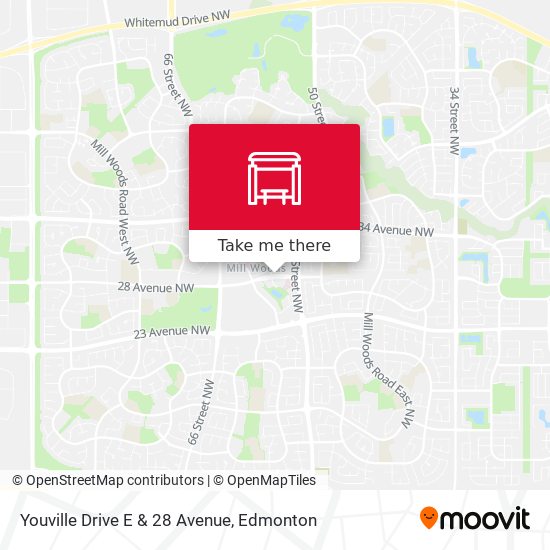 Youville Drive E & 28 Avenue map