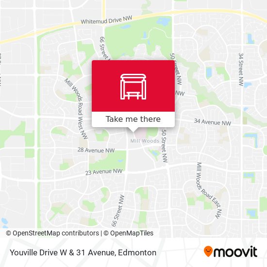Youville Drive W & 31 Avenue map