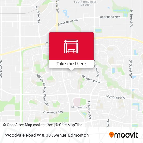 Woodvale Road W & 38 Avenue plan