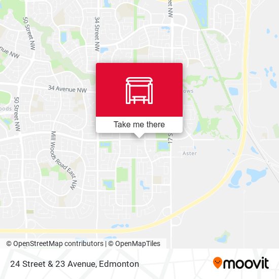 24 Street & 23 Avenue plan