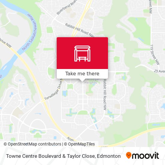 Towne Centre Boulevard & Taylor Close plan