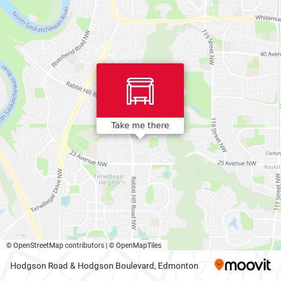 Hodgson Road & Hodgson Boulevard map