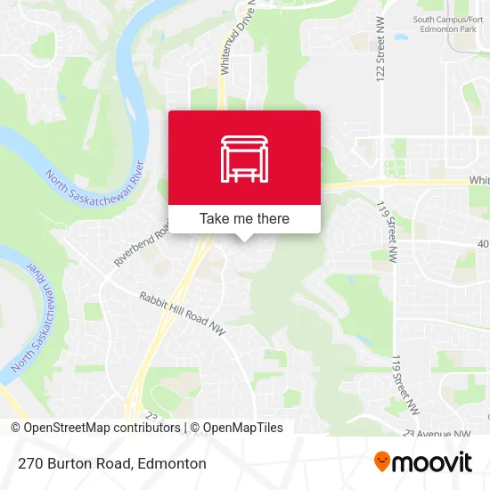 270 Burton Road map