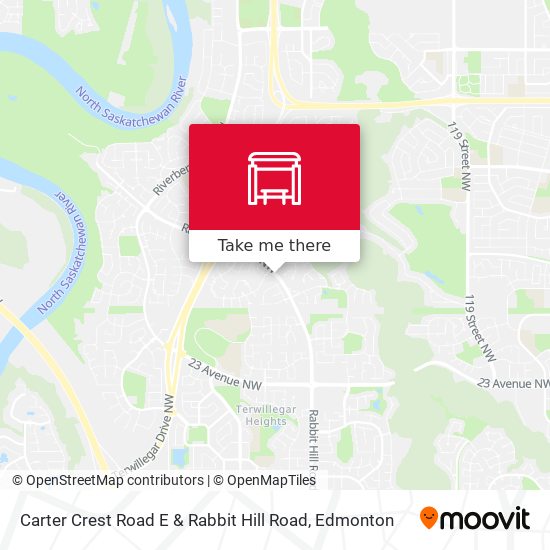 Carter Crest Road E & Rabbit Hill Road plan