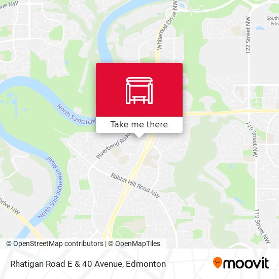 Rhatigan Road E & 40 Avenue map