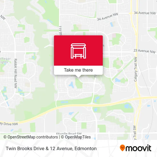 Twin Brooks Drive & 12 Avenue plan