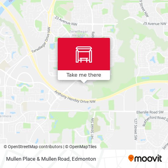 Mullen Place & Mullen Road plan