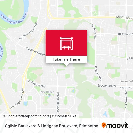 Ogilvie Boulevard & Hodgson Boulevard plan