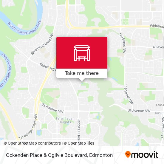 Ockenden Place & Ogilvie Boulevard map