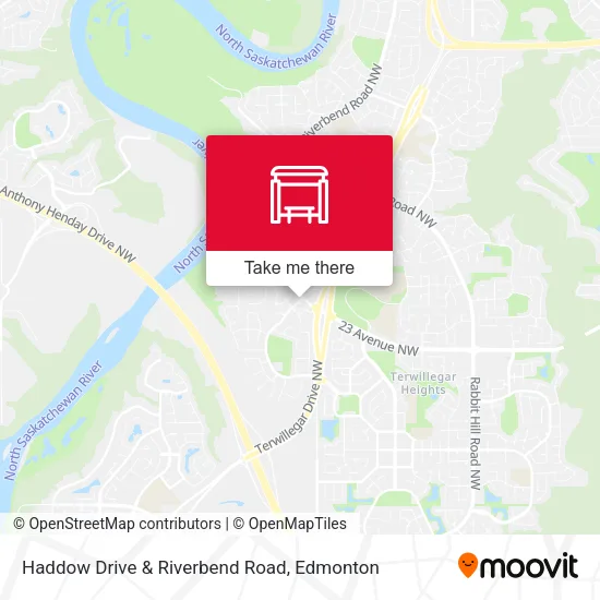 Haddow Drive & Riverbend Road plan
