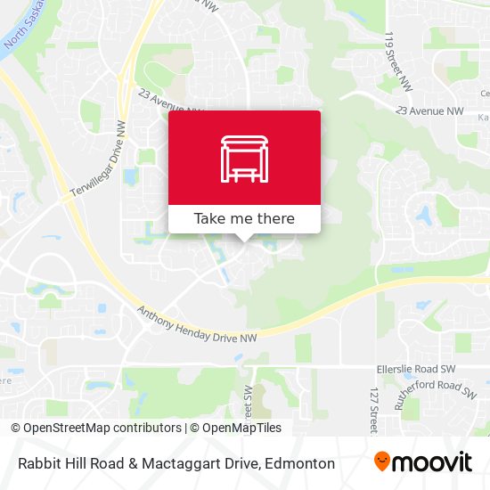 Rabbit Hill Road & Mactaggart Drive map