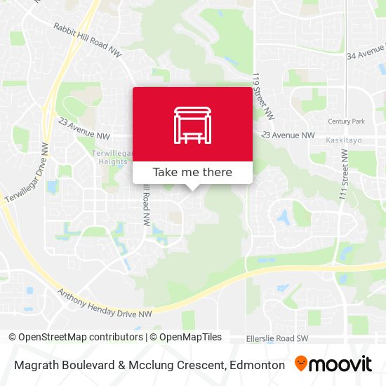 Magrath Boulevard & Mcclung Crescent plan
