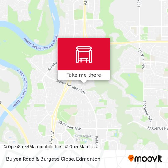 Bulyea Road & Burgess Close map