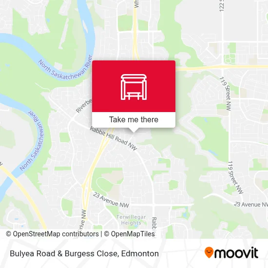 Bulyea Road & Burgess Close map