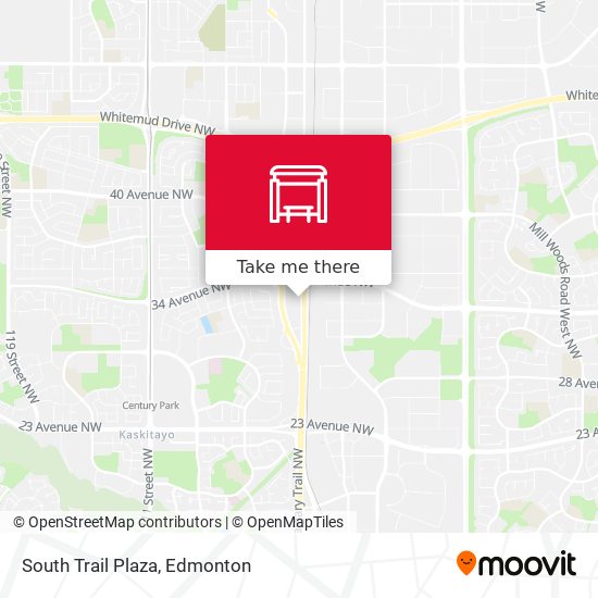 South Trail Plaza plan