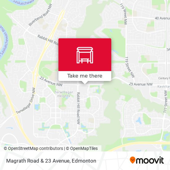 Magrath Road & 23 Avenue map