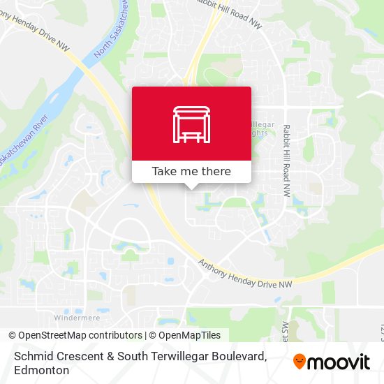 Schmid Crescent & South Terwillegar Boulevard plan