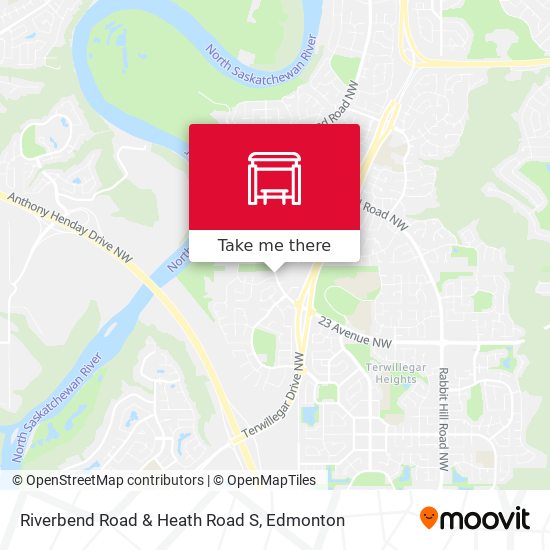 Riverbend Road & Heath Road S map