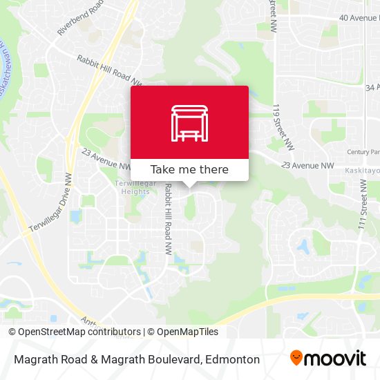 Magrath Road & Magrath Boulevard map