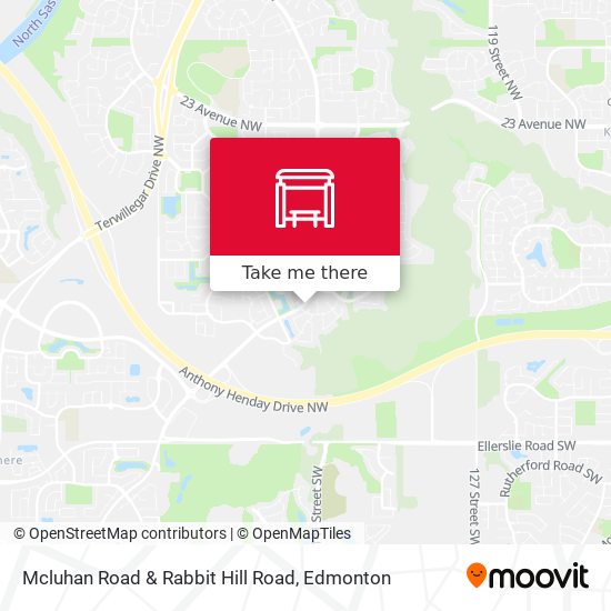 Mcluhan Road & Rabbit Hill Road map