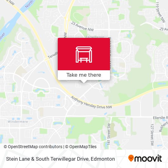 Stein Lane & South Terwillegar Drive map