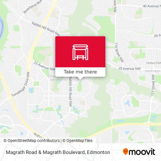 Magrath Road & Magrath Boulevard map