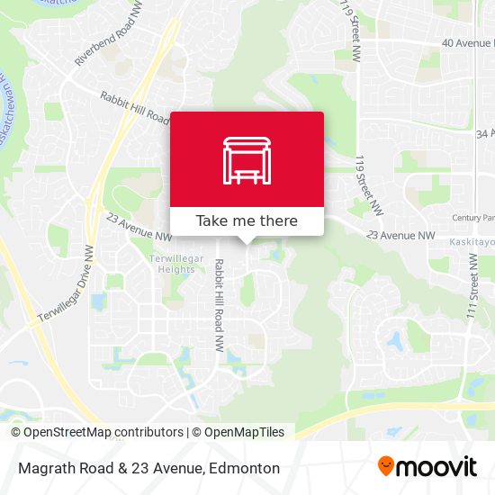 Magrath Road & 23 Avenue map