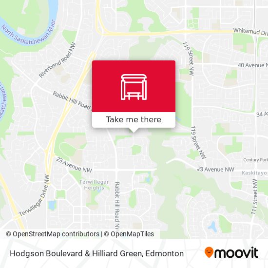 Hodgson Boulevard & Hilliard Green plan