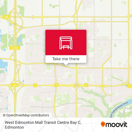 How To Get To West Edmonton Mall Transit Centre Bay C In Edmonton By Bus