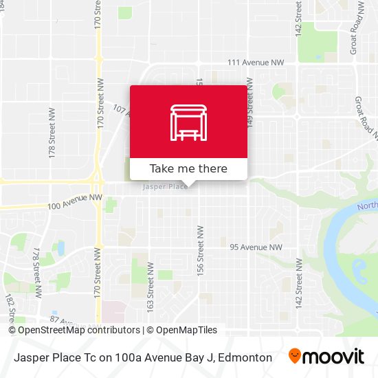 Jasper Place Tc on 100a Avenue Bay J map