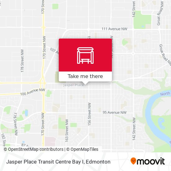 Jasper Place Transit Centre Bay I plan