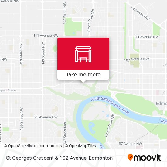 St Georges Crescent & 102 Avenue plan