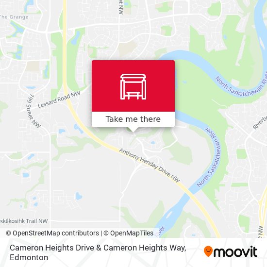 Cameron Heights Drive & Cameron Heights Way plan