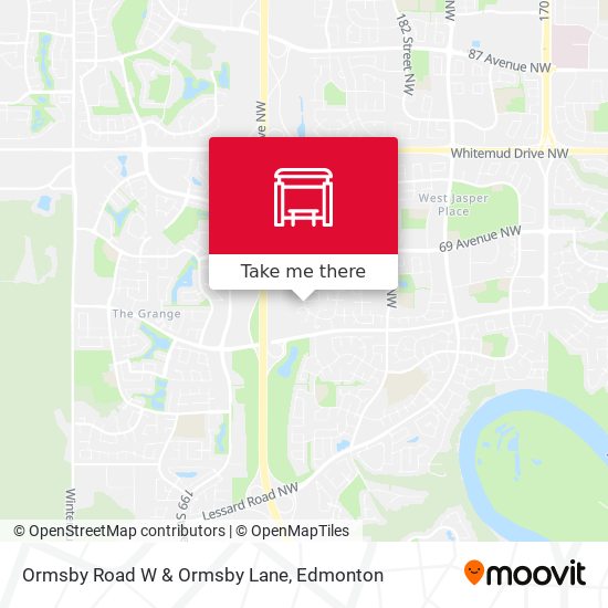 Ormsby Road W & Ormsby Lane map