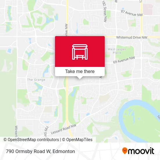 790 Ormsby Road W map