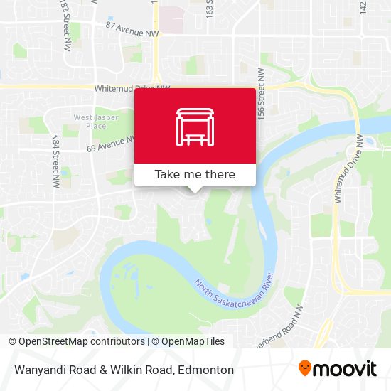 Wanyandi Road & Wilkin Road map
