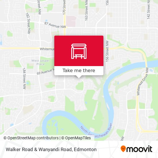 Walker Road & Wanyandi Road map