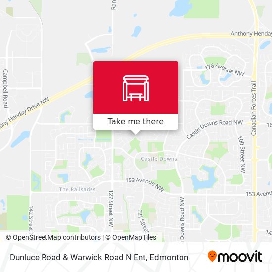 Dunluce Road & Warwick Road N Ent plan