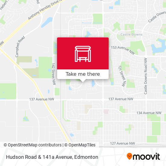 Hudson Road & 141a Avenue plan