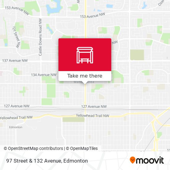 97 Street & 132 Avenue plan