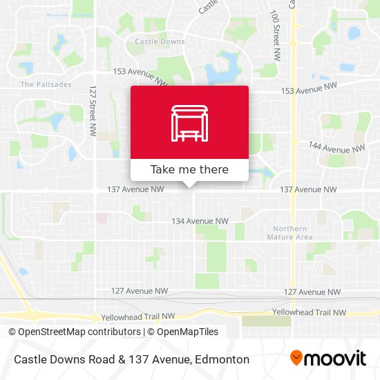 Castle Downs Road & 137 Avenue plan