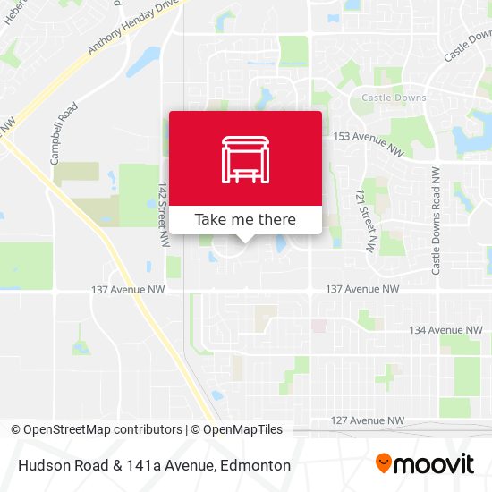 Hudson Road & 141a Avenue map