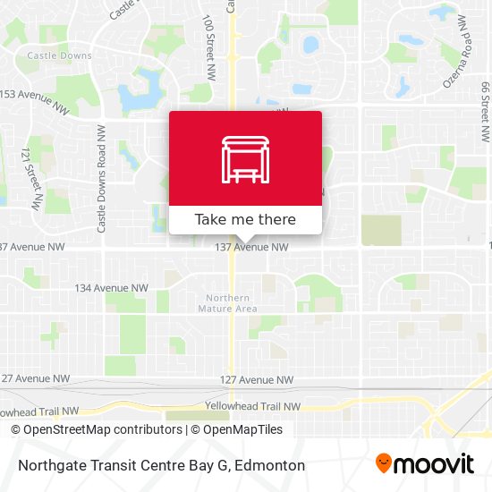 Northgate Transit Centre Bay G plan